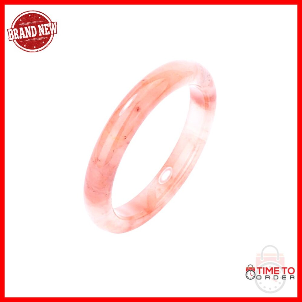 Natural Jade Bangle Bracelet Elegant Classic Feng Shui Good Luck Accessory